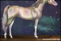 Horse Color:Nacre Silver Brown Onyx 