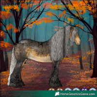 Horse Color:Void Silver Buckskin Tobiano 