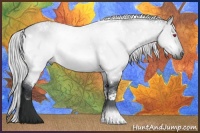 Horse Color:White Spotted Silver Brown Chinchilla Dun