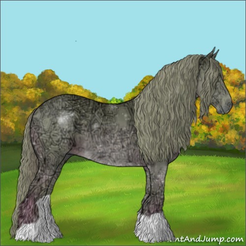 Horse Color:Watercolor Chestnut Ice