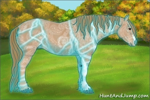Horse Color:Thunderstruck Chestnut Ice
