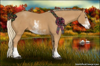 Horse Color:Chestnut Sabino 