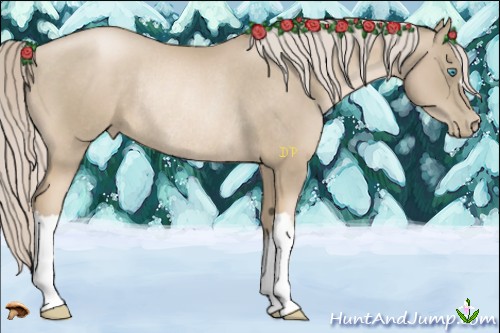 Horse Color:Chocolate Palomino Pearl Mushroom Rabicano 