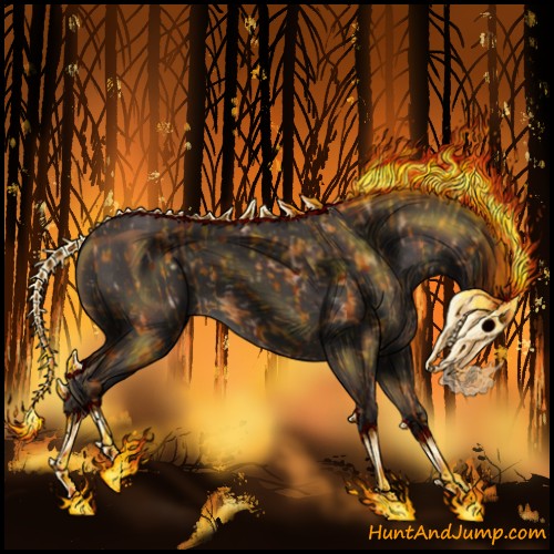 Horse Color:Black  and Smoky Black 