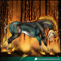 Horse Color:Painted Brown 