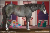 Horse Color:Liver Chestnut Sabino Rabicano 