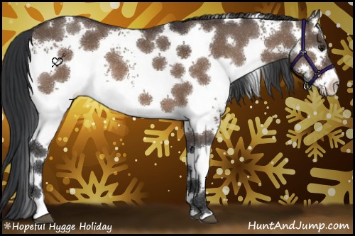 Horse Color:White Spotted Brown Dun 