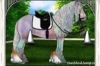 Horse Color:Nacre Watercolor Chocolate Silver Bay 