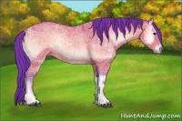Horse Color:Watercolor Bay Ice Onyx 
