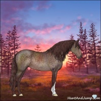 Horse Color:Platinum Chocolate Brown 