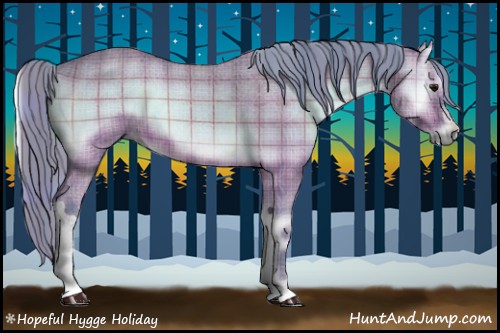 Horse Color:Watercolor Plaid  Bay Onyx 
