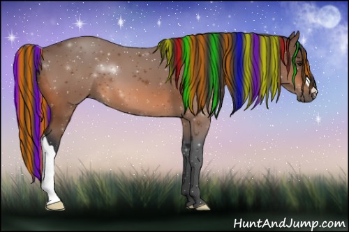 Horse Color:Painted Bay