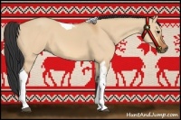Horse Color:Bay Dun Tobiano 