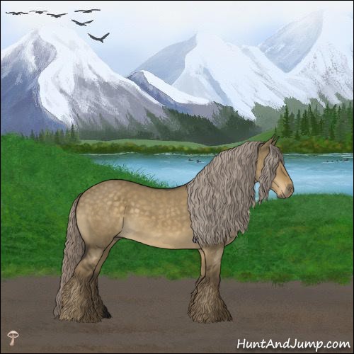 Horse Color:Chocolate Palomino Dun Mushroom Rabicano 