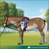 Horse Color:Silver Buckskin