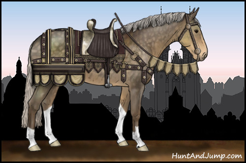 Horse Color:Silver Smoky Black 