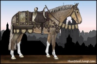 Horse Color:Silver Smoky Black 