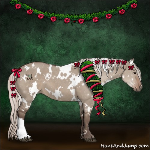 Horse Color:White Spotted Silver Grullo 