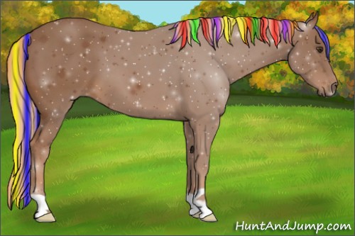 Horse Color:Painted Chestnut 