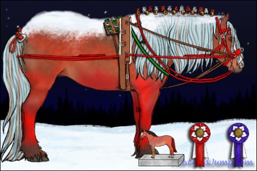 Horse Color:Painted Silver Bay 