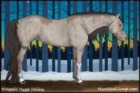 Horse Color:Classic Champagne Dun Mushroom Brindle 