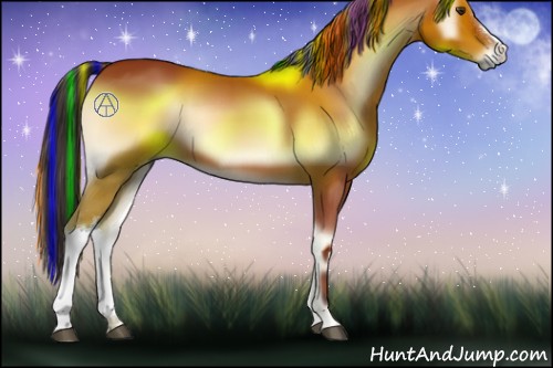 Horse Color:Painted Brown Onyx