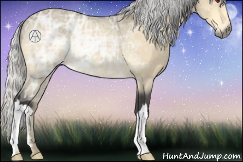 Horse Color:Silver Buckskin Chinchilla Ice 