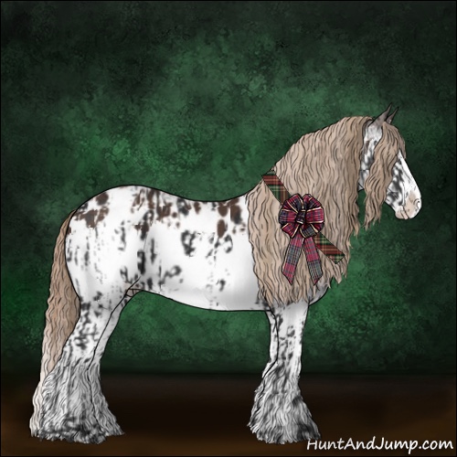Horse Color:Liver Chestnut Sabino Splash Near Leopard and Liver Chestnut Sabino Splash Near Leopard
