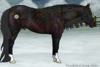 Horse Color:Midnight Brown Ice 