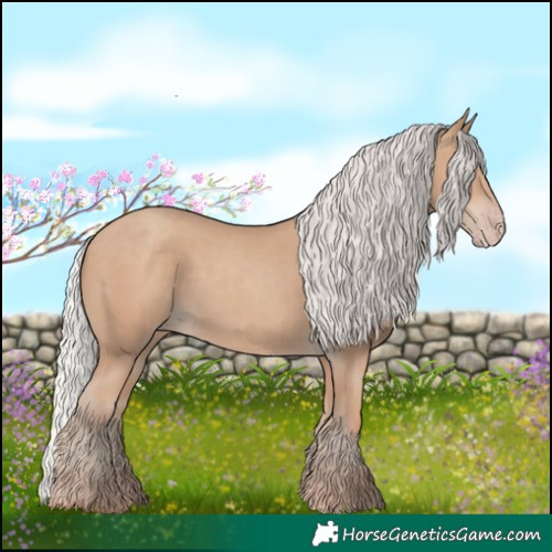Horse Color:Silver Classic Champagne 