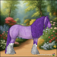 Horse Color:Watercolor Bay Roan 