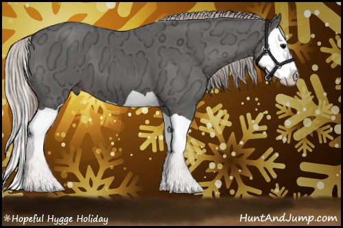 Horse Color:Silver Black Ice Splash