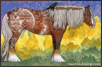 Horse Color:White Spotted Silver Bay Splash