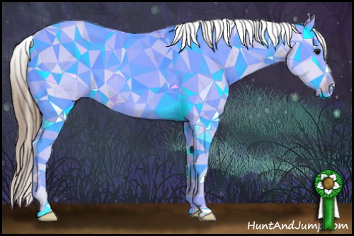 Horse Color:Black Pearl Sabino Rabicano 
