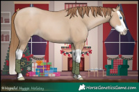 Horse Color:Grullo Pearl Splash 