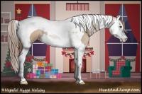 Horse Color:Grullo Pearl Sabino Splash Tobiano