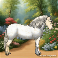 Horse Color:Palomino Near Leopard 