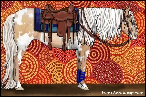 Horse Color:White Spotted Silver Brown Pearl Rabicano 