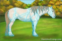 Horse Color:Thunderstruck Gold Champagne Ice Dun 