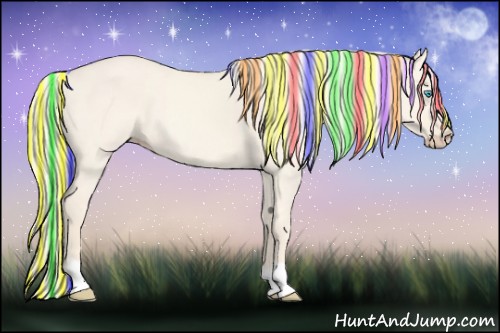 Horse Color:Painted Cremello Dun