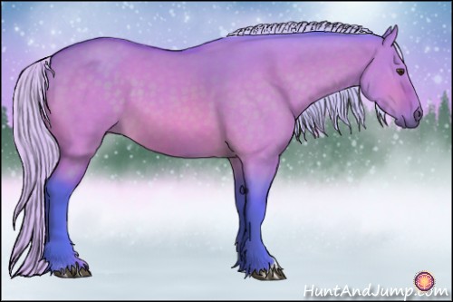 Horse Color:Watercolor Silver Brown Dun 