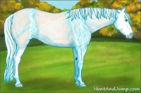 Horse Color:Thunderstruck Cremello Ice Splash 