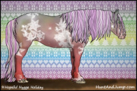 Horse Color:Painted White Spotted Silver Classic Champagne Ice Sabino Appaloosa Rabicano 