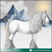 Horse Color:Amber Cream Champagne Pearl Dun Appaloosa 