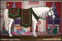 Horse Color:Perlino Dun Tobiano