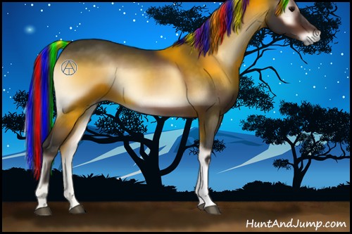 Horse Color:Painted Bay Onyx
