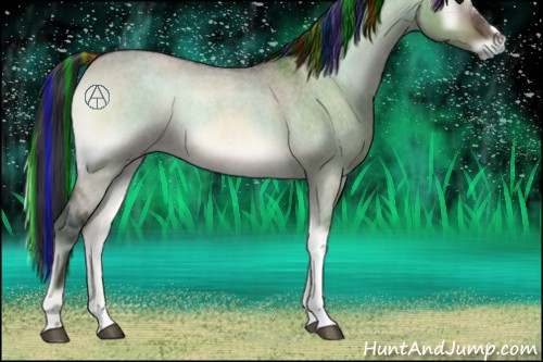 Horse Color:Painted Brown Roan Onyx 