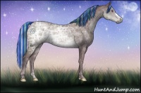Horse Color:Painted Chocolate Silver Black Chinchilla Ice