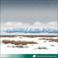 Horse Color:White Spotted Bay Ice Dun Sabino 