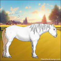 Horse Color:White Spotted Red Dun  and White Spotted Gold Champagne Dun 